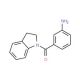 (3-Aminophenyl)(2,3-dihydro-1H-indol-1-yl)-methanone - chemical structure image