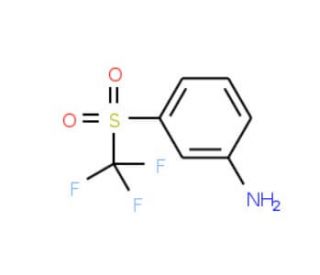 3-Aminophenyl trifluoromethyl sulfone (CAS 426-59-5) - chemical structure image