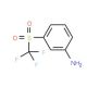 3-Aminophenyl trifluoromethyl sulfone (CAS 426-59-5) - chemical structure image