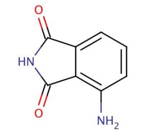 3-Aminophthalimide (CAS 2518-24-3) - chemical structure image