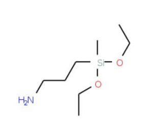 3-Aminopropyl(diethoxy)methylsilane (CAS 3179-76-8) - chemical structure image