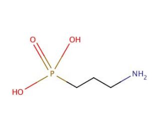 3-Aminopropylphosphonic acid (CAS 13138-33-5) - chemical structure image