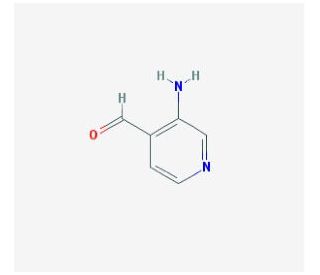 3-Aminopyridine-4-carboxaldehyde (CAS 55279-29-3) - chemical structure image