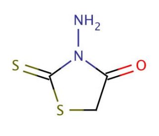 3-Aminorhodanine (CAS 1438-16-0) - chemical structure image