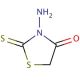 3-Aminorhodanine (CAS 1438-16-0) - chemical structure image