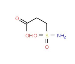 3-(aminosulfonyl)propanoic acid (CAS 15441-10-8) - chemical structure image
