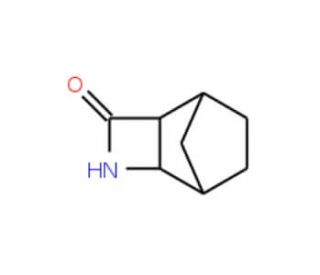 3-Aza-tricyclo[4.2.1.0*2,5*]nonan-4-one (CAS 7486-95-5) - chemical structure image