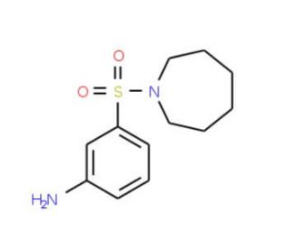 3-(Azepane-1-sulfonyl)-phenylamine (CAS 91619-39-5) - chemical structure image