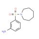 3-(Azepane-1-sulfonyl)-phenylamine (CAS 91619-39-5) - chemical structure image