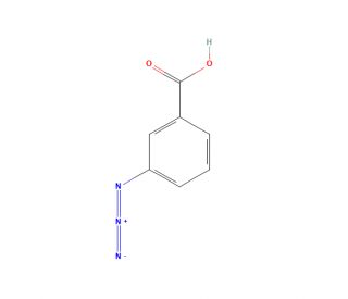 3-Azidobenzoic Acid (CAS 1843-35-2) - chemical structure image