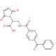 3-(Benzophenone-4-carboxamido)-2-maleimidopropanoic acid (CAS 887352-68-3) - chemical structure image