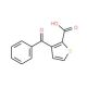 3-Benzoyl-2-thiophenecarboxylic acid (CAS 30006-03-2) - chemical structure image