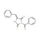 3-Benzoyl-5-benzylidene-2-mercapto-3,5-dihydro-imidazol-4-one - chemical structure image