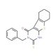 3-Benzyl-2-mercapto-5,6,7,8-tetrahydro-3H-benzo[4,5]thieno[2,3-d]pyrimidin-4-one (CAS 59898-68-9) - chemical structure image