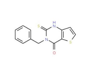 3-benzyl-2-mercaptothieno[3,2-d]pyrimidin-4(3H)-one - chemical structure image