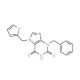 3-benzyl-7-(2-furylmethyl)-3,7-dihydro-1H-purine-2,6-dione - chemical structure image
