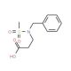 3-(Benzyl-methanesulfonyl-amino)-propionic acid (CAS 340025-20-9) - chemical structure image