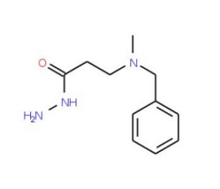 3-[Benzyl(methyl)amino]propanohydrazide - chemical structure image