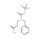 3-[Benzyl(tert-butoxycarbonyl)amino]-propanoic acid (CAS 289889-03-8) - chemical structure image