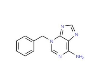3-Benzyladenine (CAS 7280-81-1) - chemical structure image
