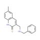 3-(Benzylamino-methyl)-6-methyl-1H-quinolin-2-one - chemical structure image