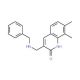 3-(Benzylamino-methyl)-7,8-dimethyl-1H-quinolin-2-one - chemical structure image