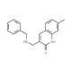 3-(Benzylamino-methyl)-7-methyl-1H-quinolin-2-one - chemical structure image