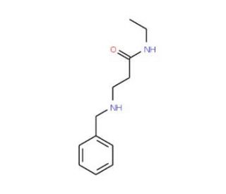 3-(Benzylamino)-N-ethylpropanamide - chemical structure image