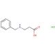 3-(benzylamino)propanoic acid hydrochloride - chemical structure image