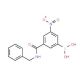 3-(Benzylcarbamoyl)-5-nitrobenzeneboronic acid (CAS 871332-90-0) - chemical structure image