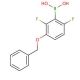 3-Benzyloxy-2,6-difluorophenylboronic acid (CAS 870718-07-3) - chemical structure image