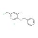 3-(Benzyloxy)-2-chloro-6-(chloromethyl)-4-iodopyridine - chemical structure image