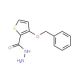 3-(Benzyloxy)-2-thiophenecarbohydrazide - chemical structure image