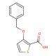 3-(Benzyloxy)-2-thiophenecarboxylic acid - chemical structure image