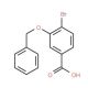 3-(Benzyloxy)-4-bromobenzoic acid (CAS 17054-27-2) - chemical structure image
