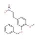 3-Benzyloxy-4-methoxy-β-nitrostyrene (CAS 55507-05-6) - chemical structure image