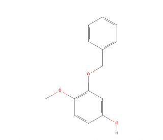 3-(Benzyloxy)-4-methoxyphenol (CAS 40914-19-0) - chemical structure image
