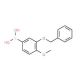 3-(Benzyloxy)-4-methoxyphenylboronic acid (CAS 243990-54-7) - chemical structure image