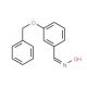 3-(benzyloxy)benzaldehyde oxime - chemical structure image