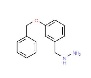 (3-Benzyloxy-benzyl)-hydrazine (CAS 85293-13-6) - chemical structure image