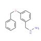 (3-Benzyloxy-benzyl)-hydrazine (CAS 85293-13-6) - chemical structure image