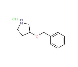 3-(Benzyloxy)pyrrolidine hydrochloride - chemical structure image