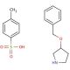 3-Benzyloxy-pyrrolidine toluene-4-sulfonic acid - chemical structure image