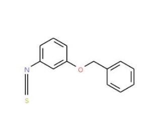 3-Benzyloxyphenyl isothiocyanate (CAS 206559-36-6) - chemical structure image