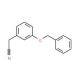 3-Benzyloxyphenylacetonitrile (CAS 20967-96-8) - chemical structure image