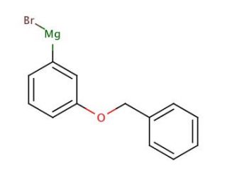 3-Benzyloxyphenylmagnesium bromide solution (CAS 36281-96-6) - chemical structure image