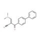3-(Biphenyl-4-yl)-2-[(dimethylamino)methylene]-3-oxopropanenitrile (CAS 138716-53-7) - chemical structure image