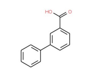 3-Biphenylcarboxylic acid (CAS 716-76-7) - chemical structure image
