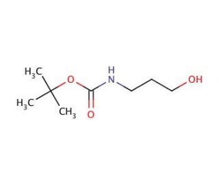 3-(Boc-amino)-1-propanol (CAS 58885-58-8) - chemical structure image