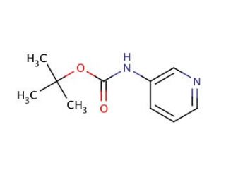 3-(Boc-amino)pyridine (CAS 56700-70-0) - chemical structure image